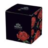Cornice in vetro rose Baccarat 17x17cm nera - immagine 2
