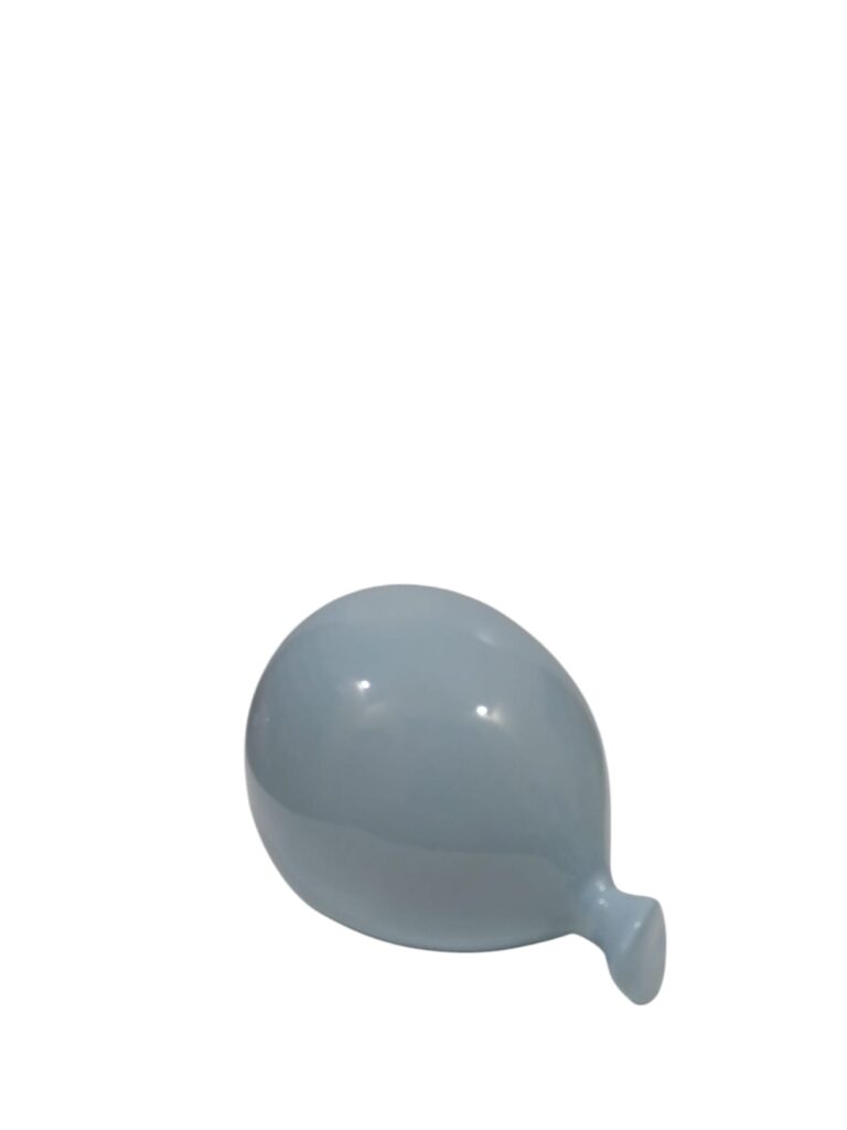 CDAC0205R CENTRO D'ARTE CRYSTAL PALLONCINO PORCELLANA CELESTE VOLA ALTO 11,5CM
