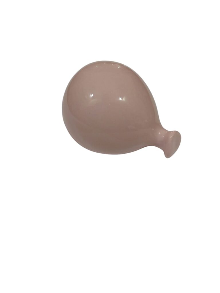 CDAC0206RC CENTRO D'ARTE CRYSTAL PALLONCINO MAGNETE MINI PORCELLANA 7CM VOLA ALTO ROSA CIPRIA