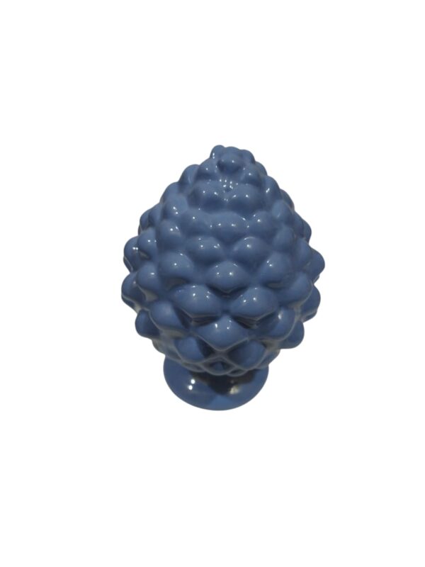 Pigna porcellana 13,5cm azzurro - immagine 2