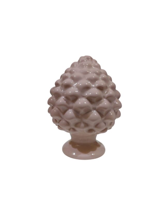 CDACPR CENTRO D'ARTE CRYSTAL PIGNA PORCELLANA 13,5CM ROSA