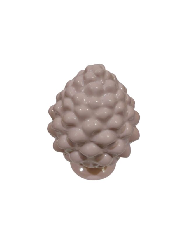 Pigna porcellana 13,5cm rosa - immagine 2