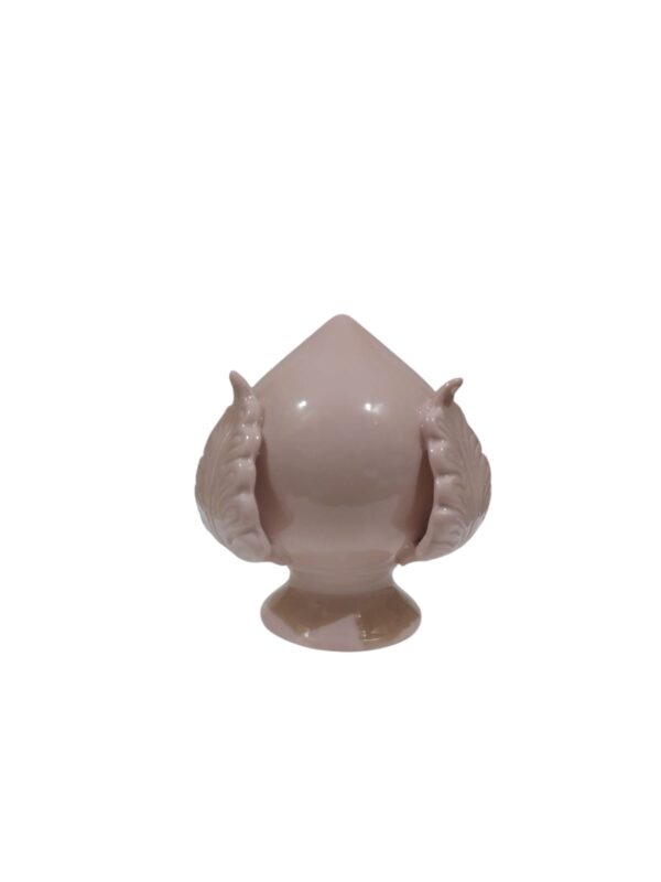 Pumo piccolo in porcellana 11cm rosa