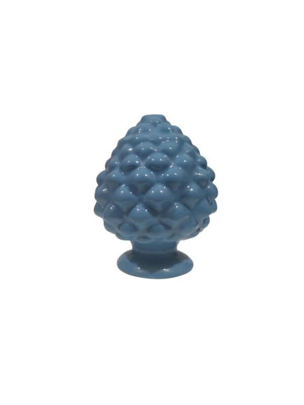 CDAC0200A CENTRO D'ARTE CRYSTAL PIGNA PICCOLA IN PORCELLANA 11,5CM AZZURRO