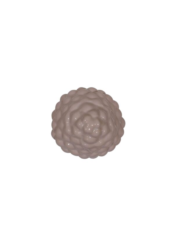 Pigna piccola in porcellana 11,5cm rosa - immagine 3